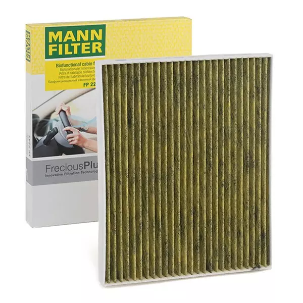 Mann-Filter Raitisilmasuodatin Opel,Fiat,Peugeot Fp 2243 647960,647984,55702456
